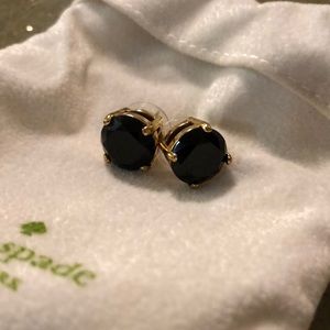 Kate Spade Black Diamond Shape Studs